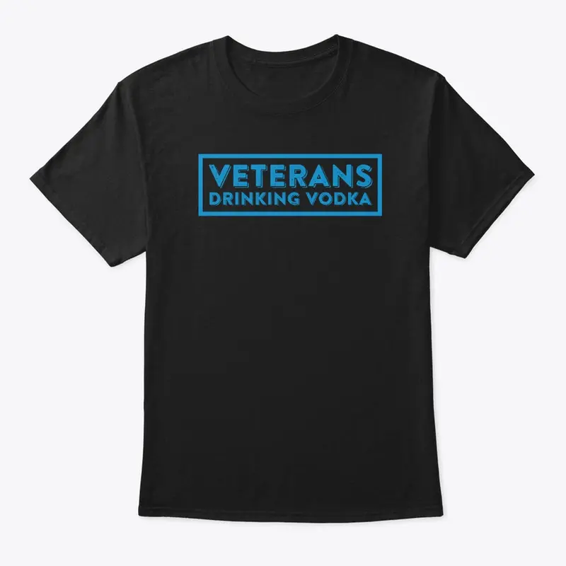 Veterans Drinking Vodka logo apparel 