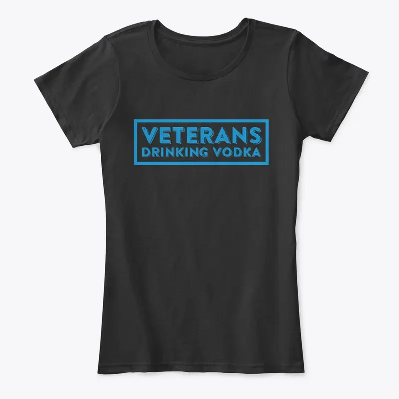 Veterans Drinking Vodka logo apparel 