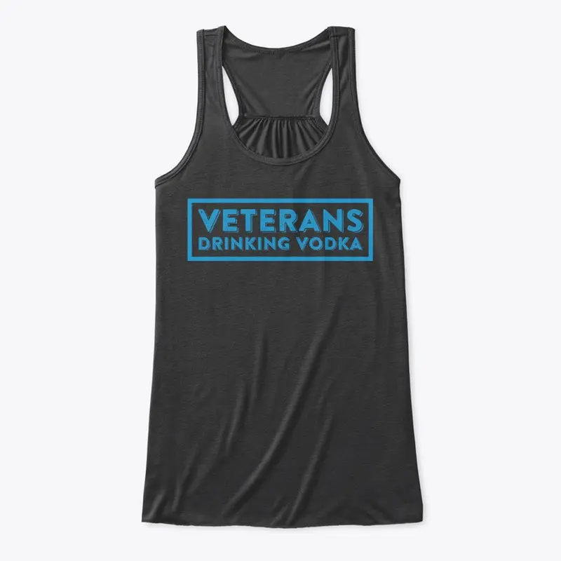 Veterans Drinking Vodka logo apparel 