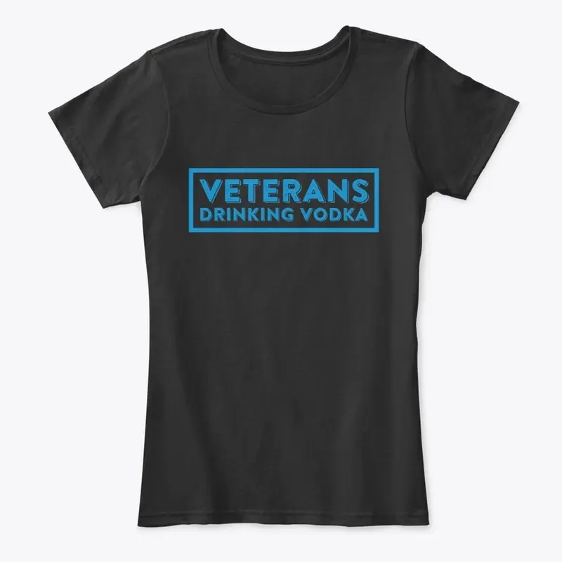 Veterans Drinking Vodka logo apparel 