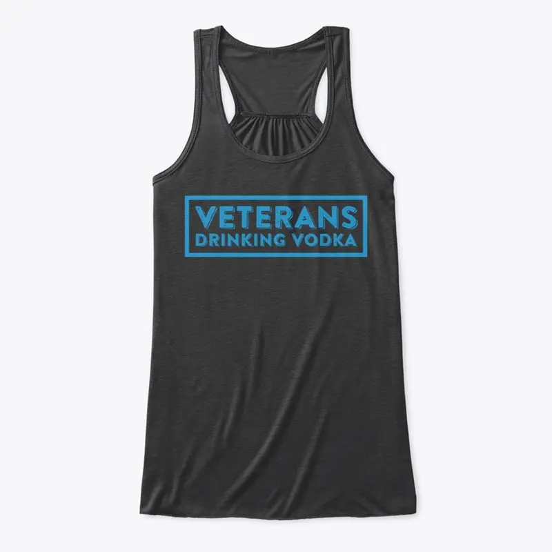 Veterans Drinking Vodka logo apparel 