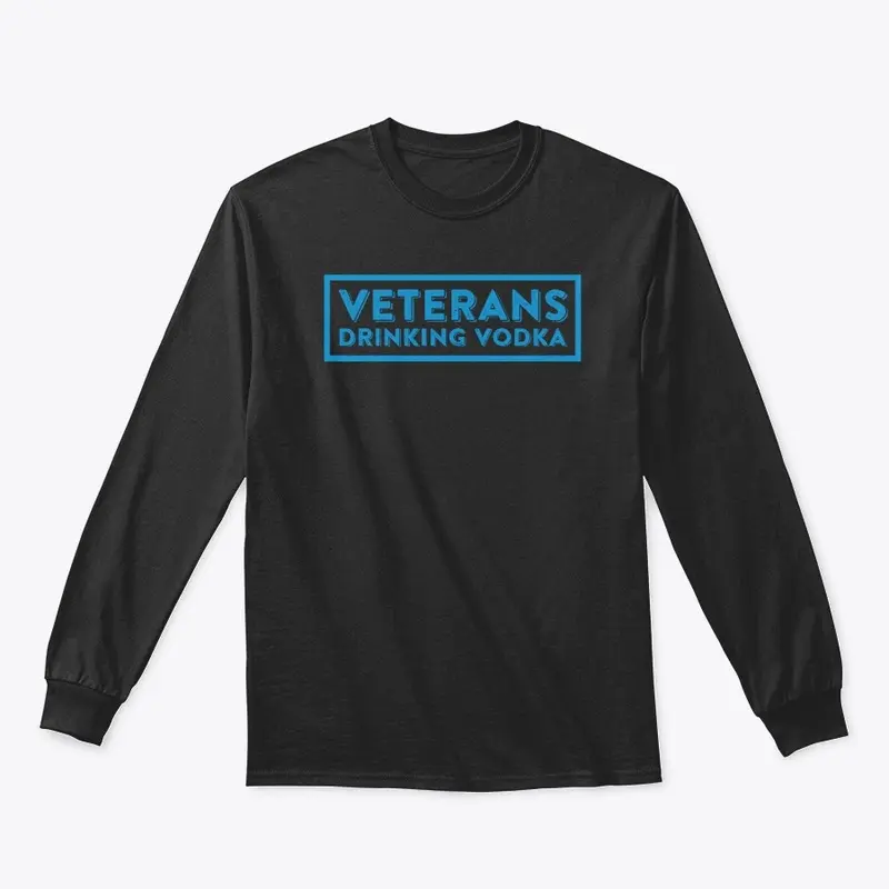 Veterans Drinking Vodka logo apparel 